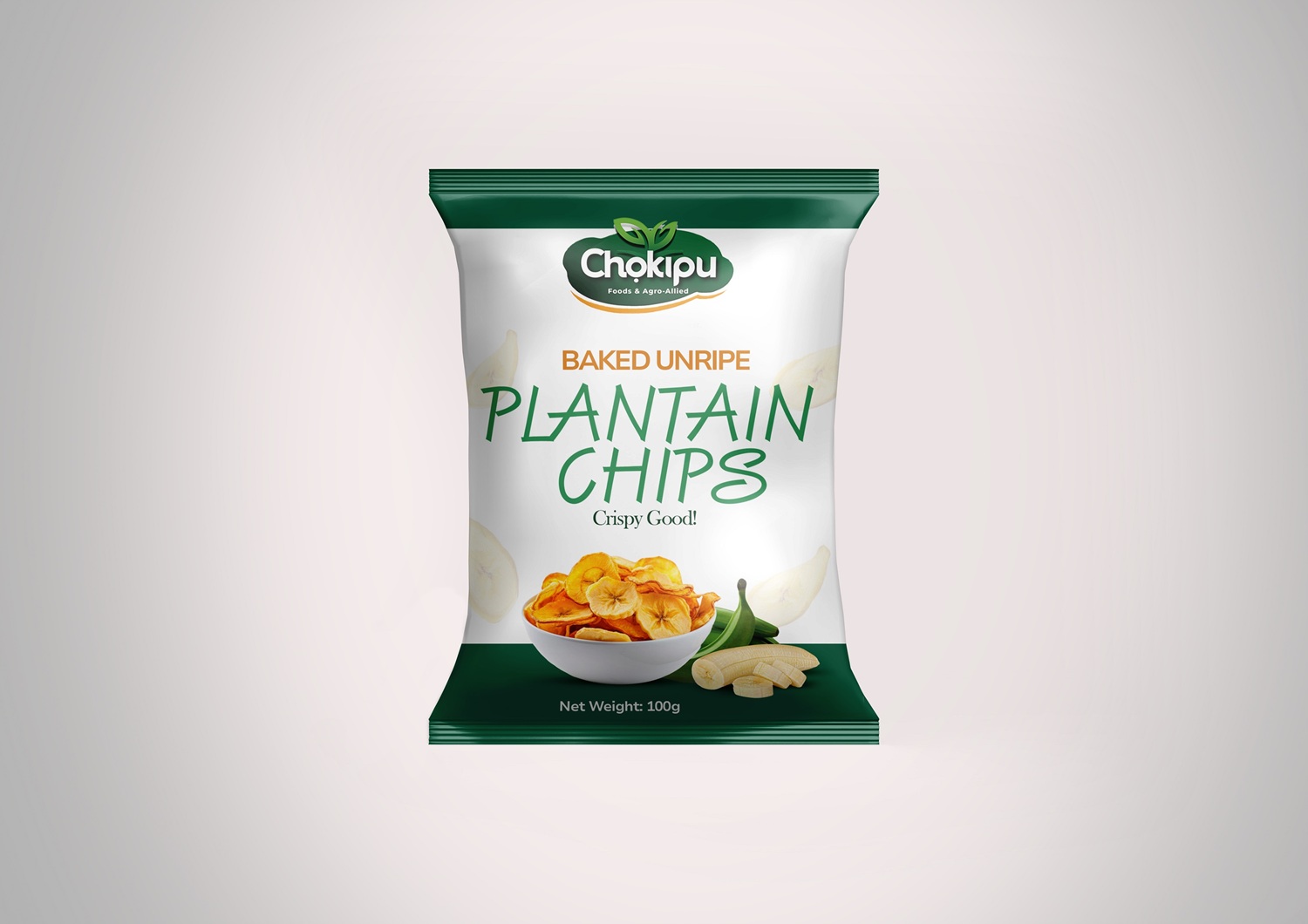 Unripe Plantain Chips